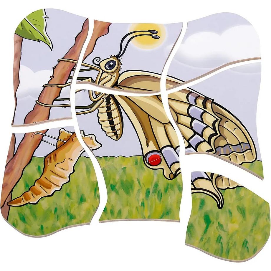 Beleduc  Beleduc Lagen Puzzle Schmetterling 