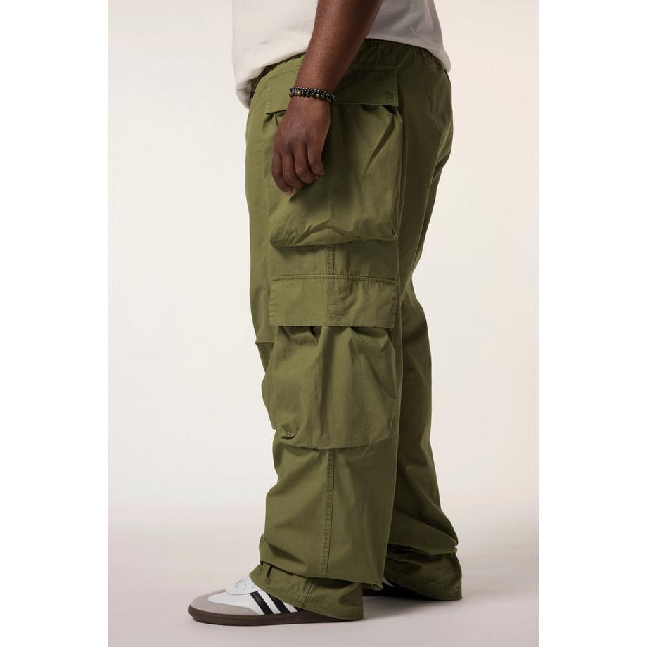 Sthuge Cargohose Baggy Fit Elastikbund  