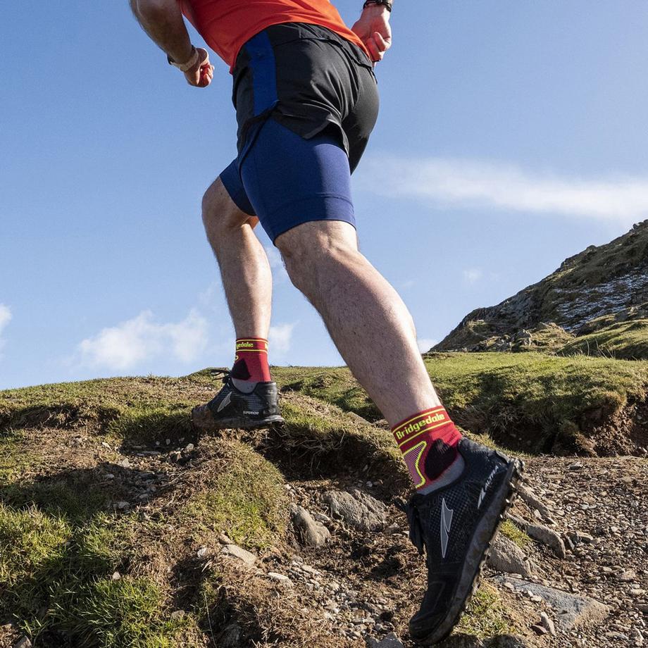 Bridgedale  Chaussettes de course ultralégères Coolmax Sport Crew 