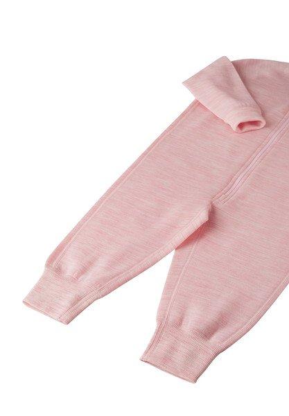 Reima  Kleinkinder Woll-Strickoverall Parvin Pale rose 