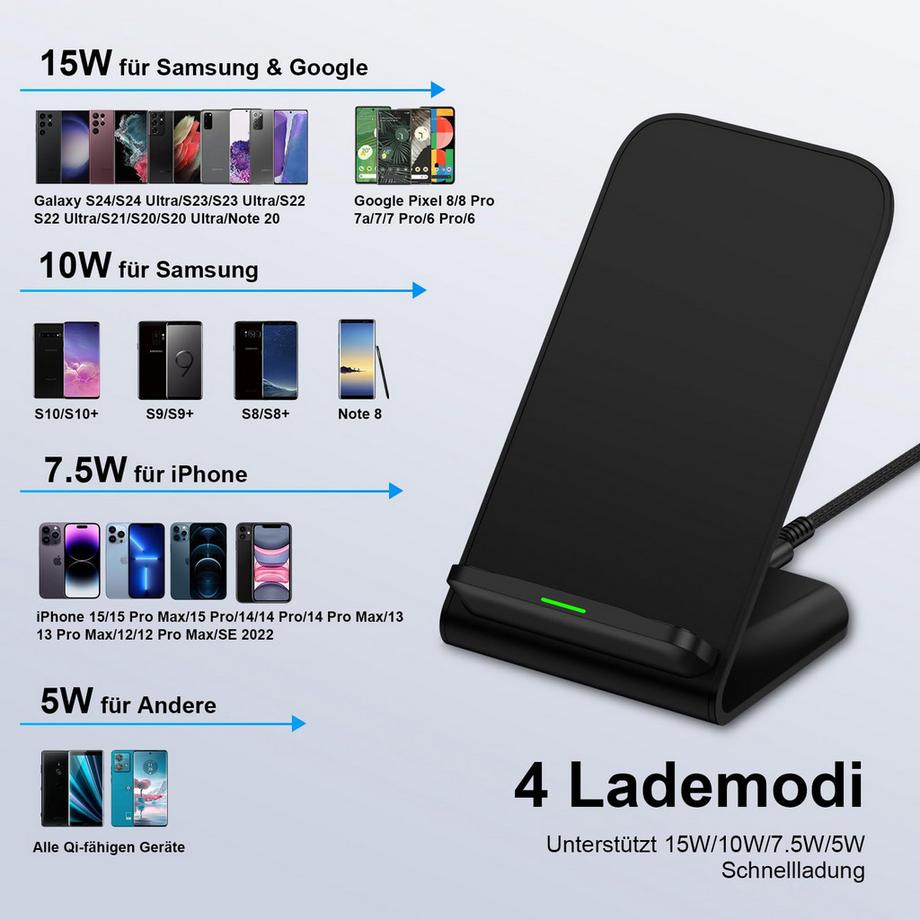 Alopini  Kabelloser Ladeständer 