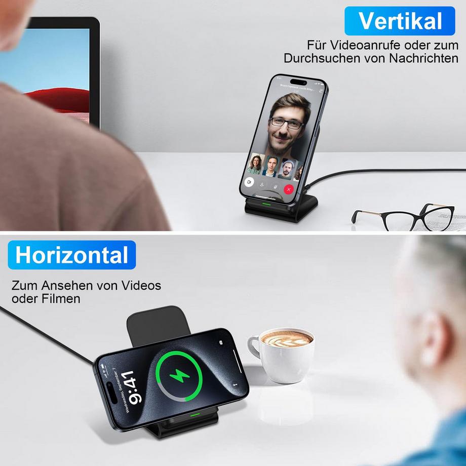 Alopini  Kabelloser Ladeständer 