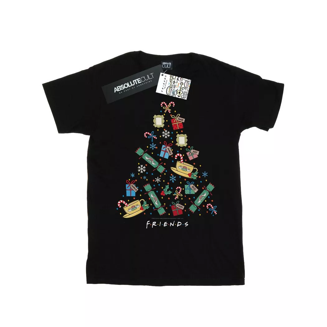 Friends - TShirt, für Damen, Schwarz, Größe S