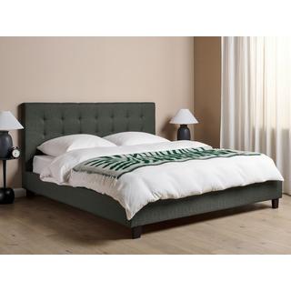 Beliani Letto con rete a doghe en Poliestere Glamour ROCHELLE  