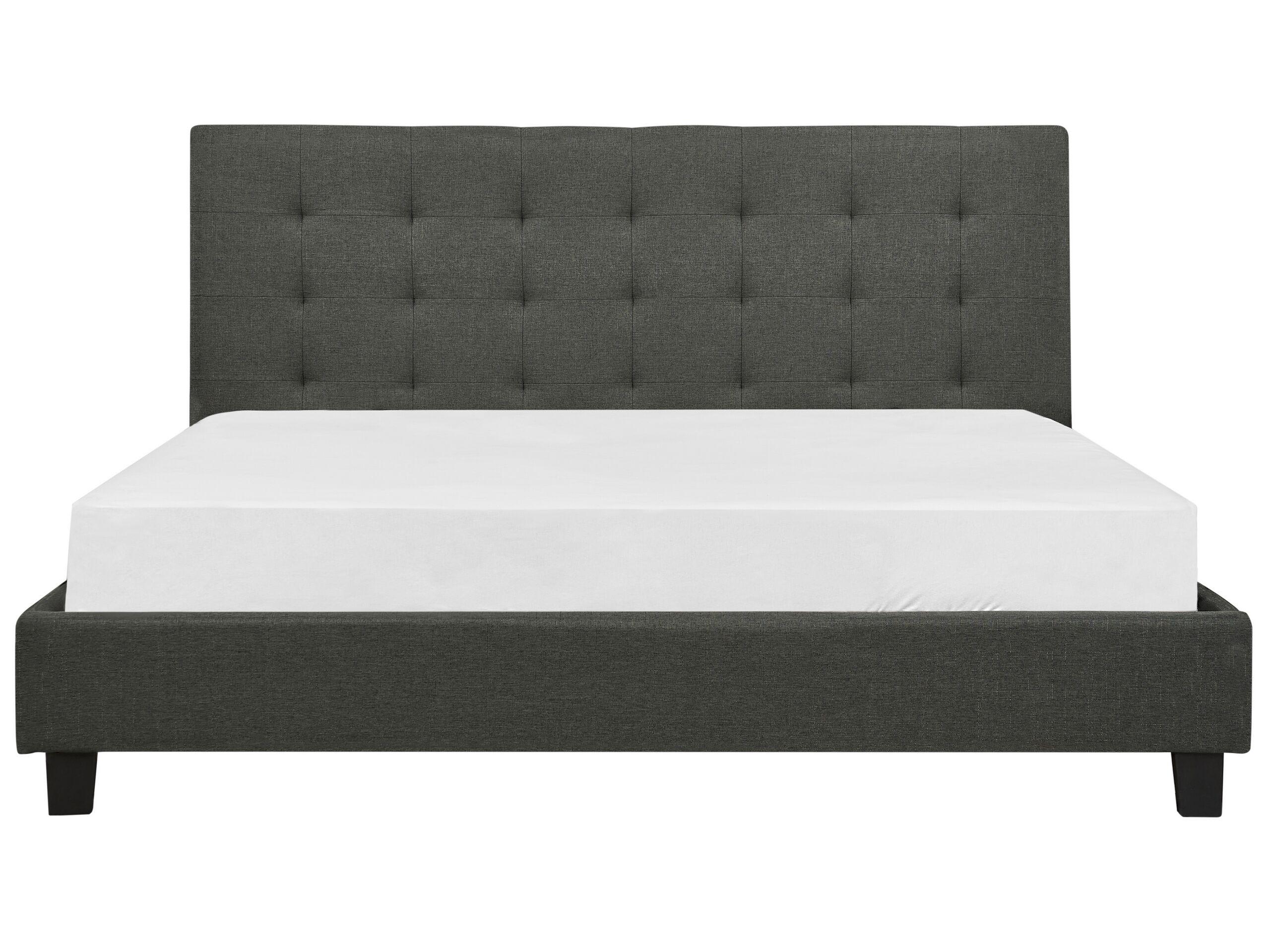 Beliani Letto con rete a doghe en Poliestere Glamour ROCHELLE  