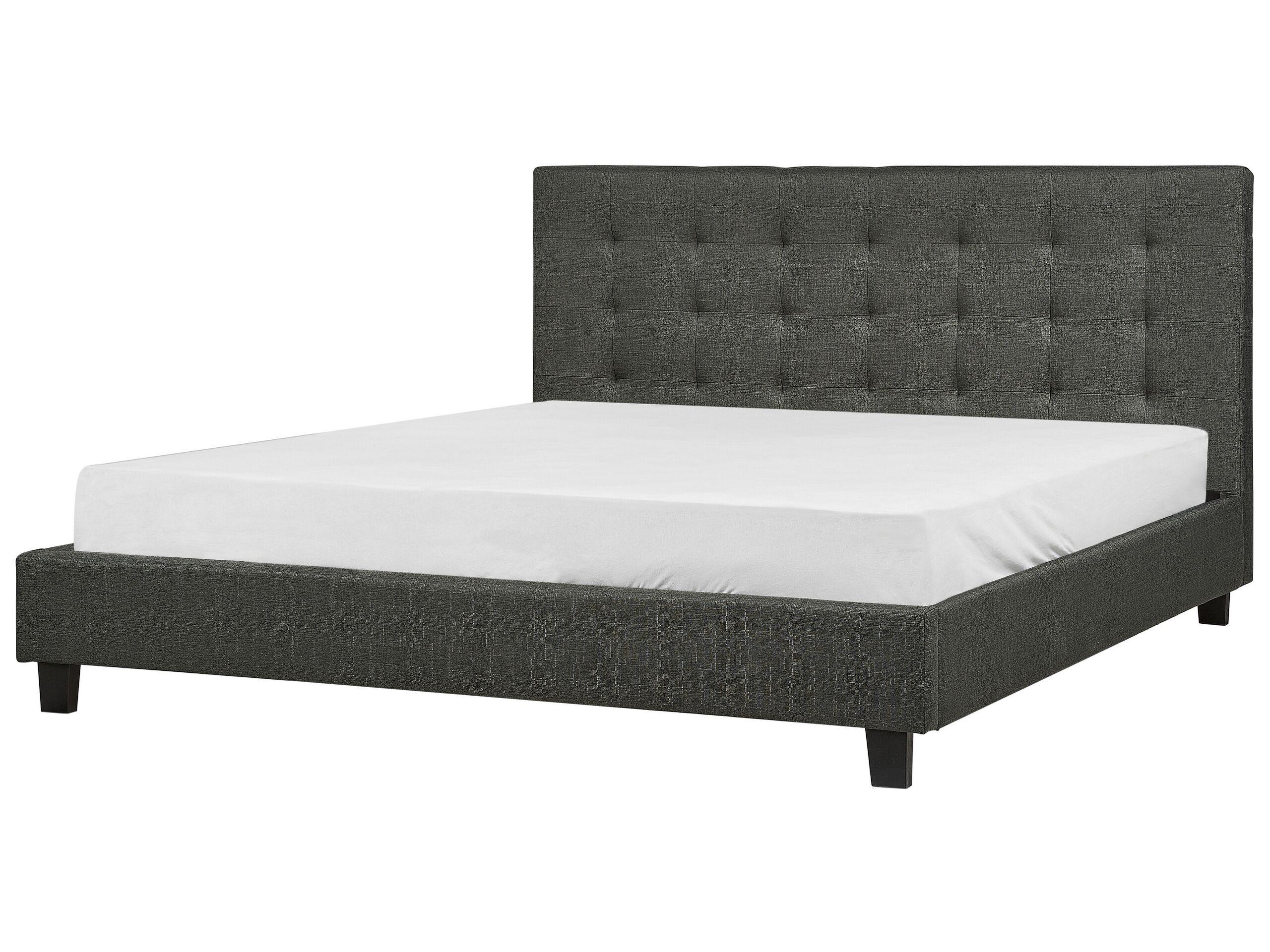 Beliani Letto con rete a doghe en Poliestere Glamour ROCHELLE  