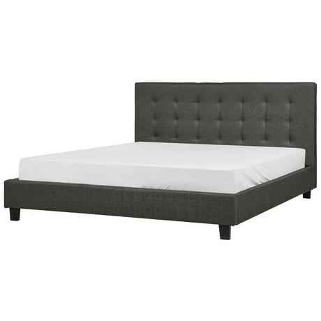 Beliani Letto con rete a doghe en Poliestere Glamour ROCHELLE  