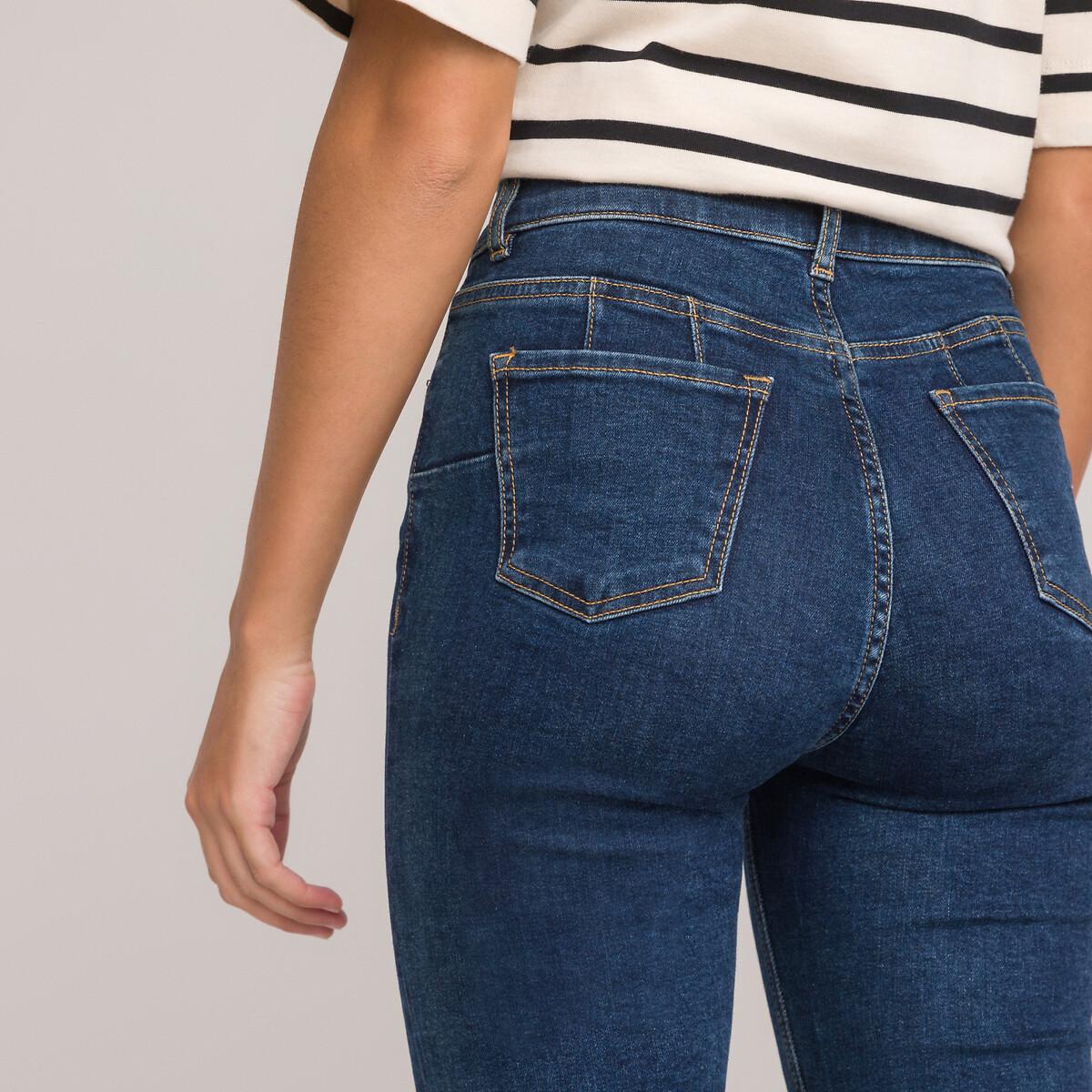 La Redoute Collections  Bootcut-Jeans mit Push-up-Effekt 