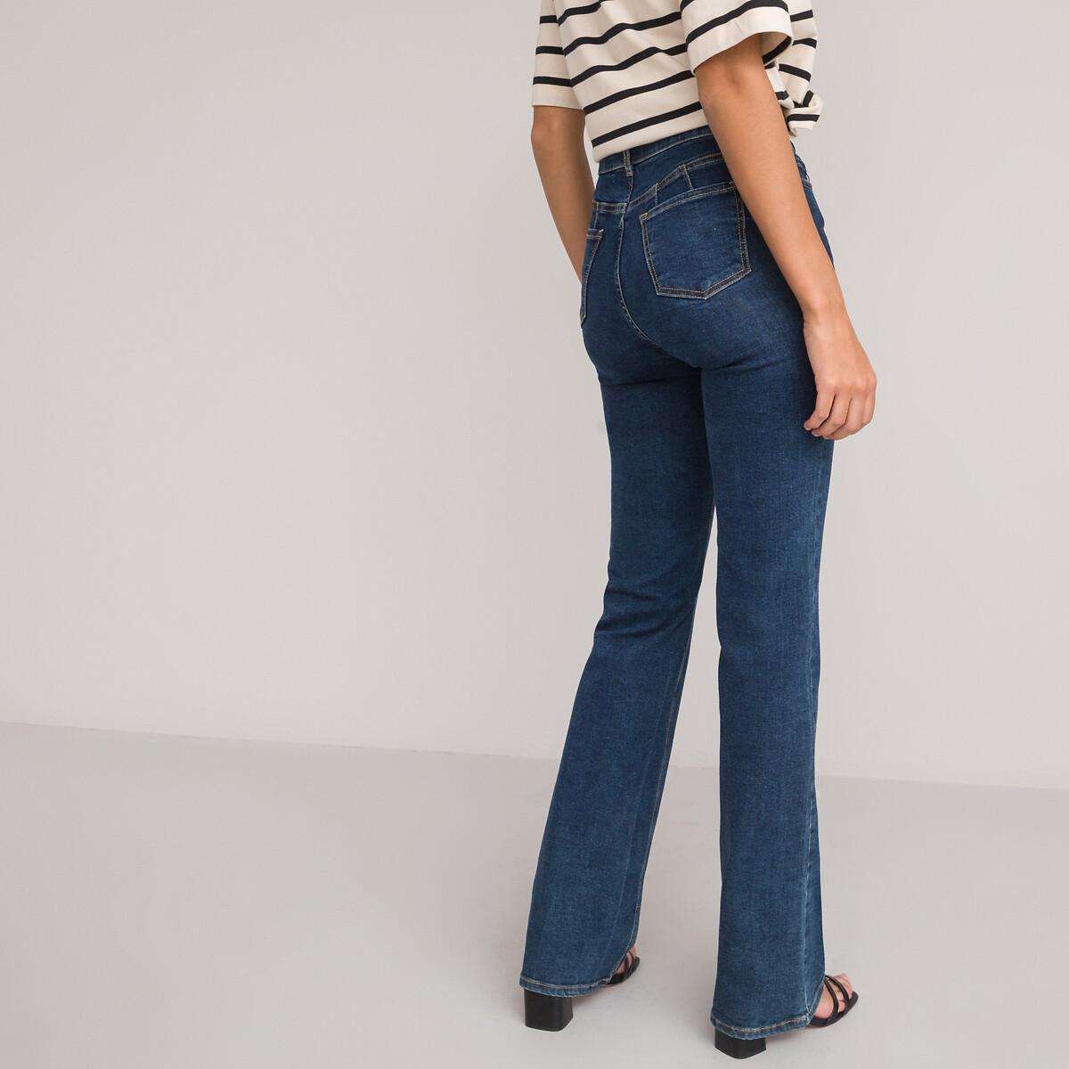 La Redoute Collections  Bootcut-Jeans mit Push-up-Effekt 