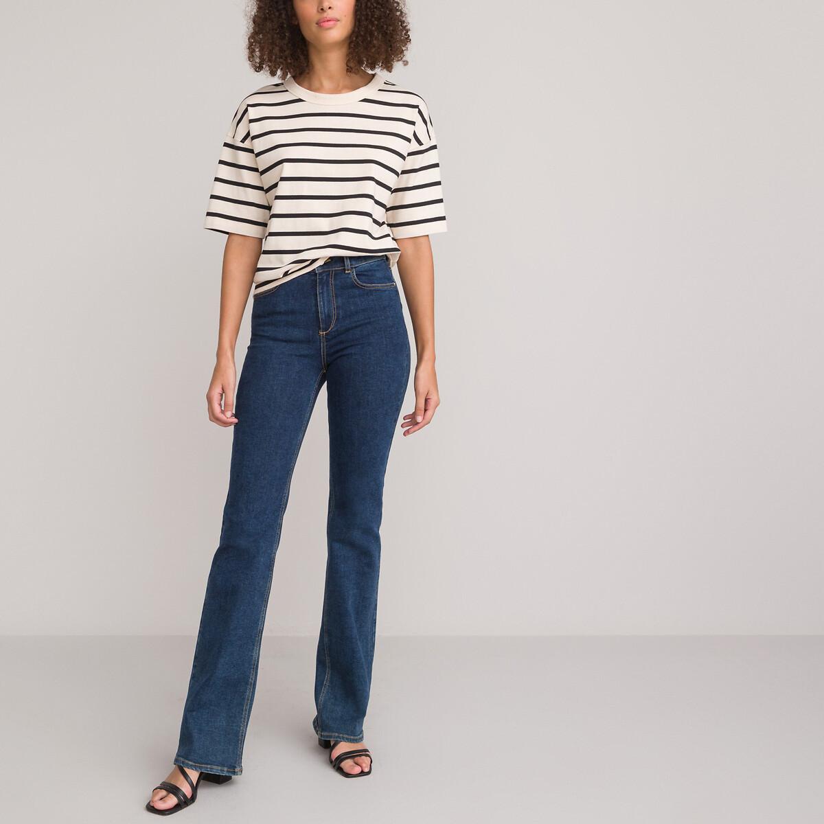 La Redoute Collections  Bootcut-Jeans mit Push-up-Effekt 