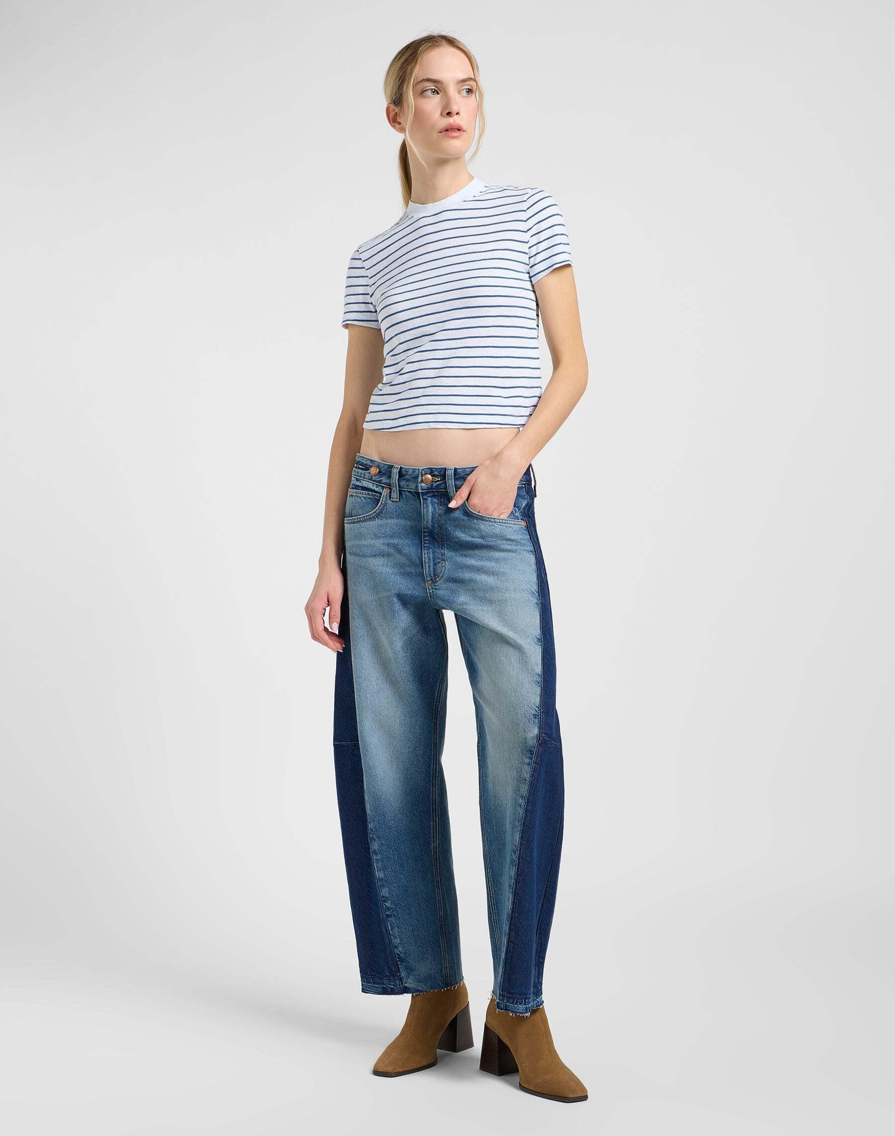 Lee  T-Shirt Cropped Tee 