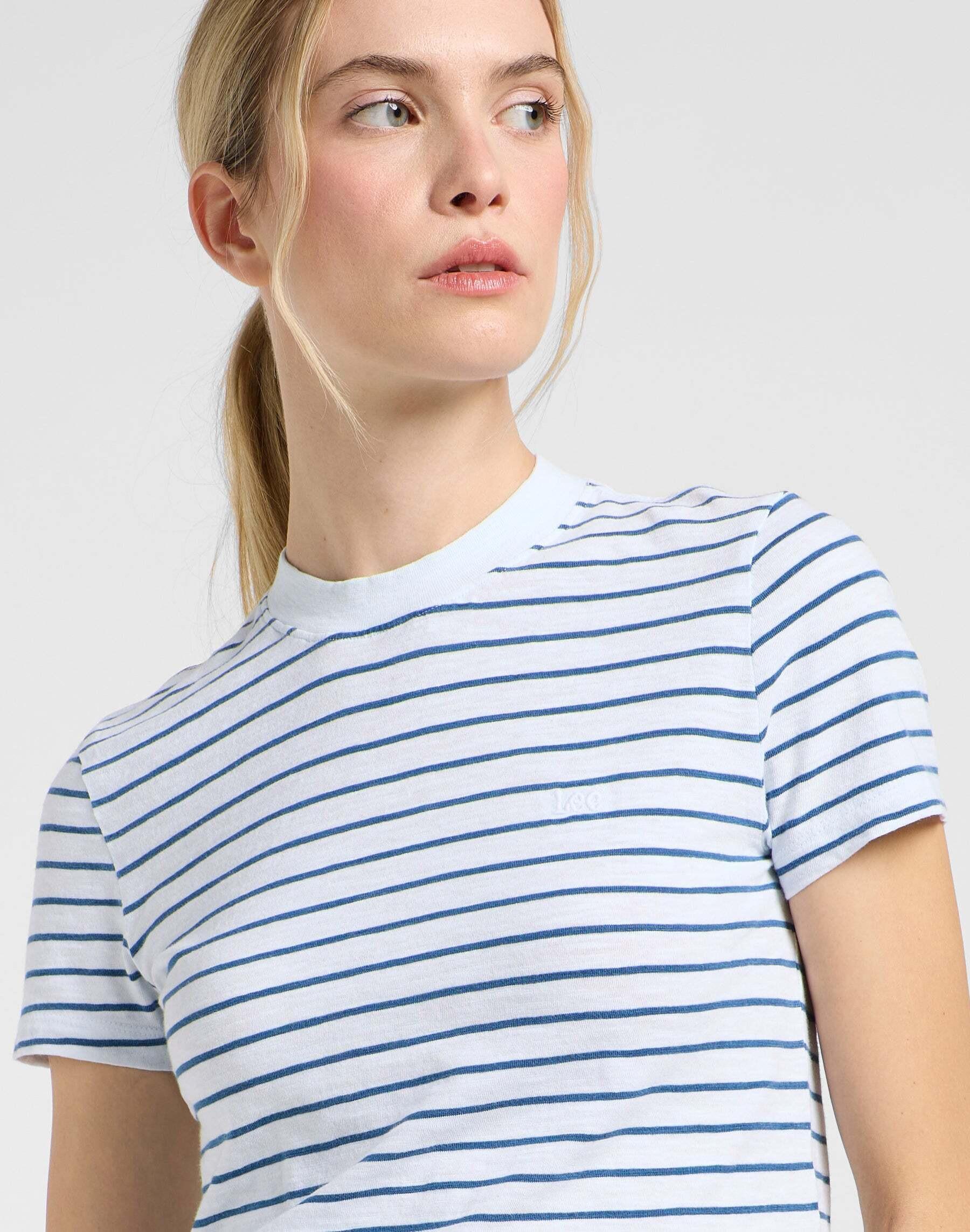 Lee  T-Shirt Cropped Tee 