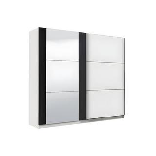 Vente-unique Armoire SUTERA 2 portes coulissantes Avec miroir 7  