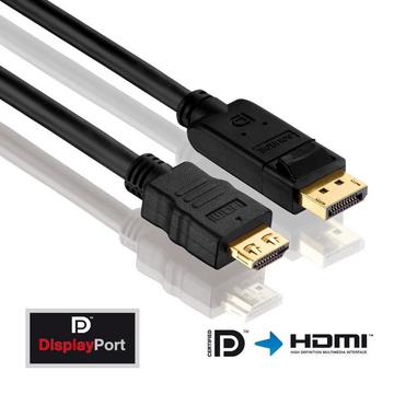 Kabel PI5100-125 DisplayPort - HDMI