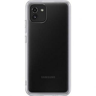 SAMSUNG  Coque souple pour  Galaxy A03 Transparent 