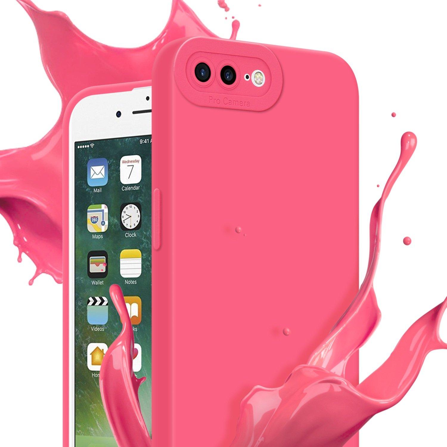 Cadorabo  Hülle für Apple iPhone 7 PLUS  7S PLUS  8 PLUS TPU Silikon 