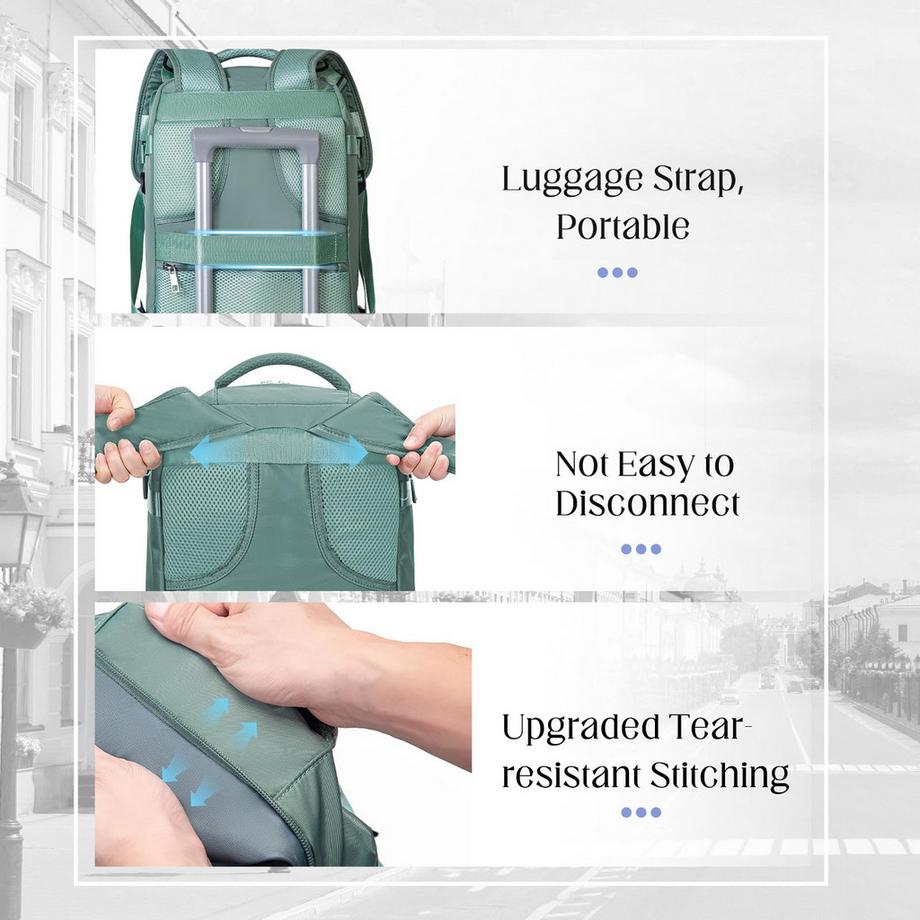 Only-bags.store Reiserucksack unter dem Sitz  