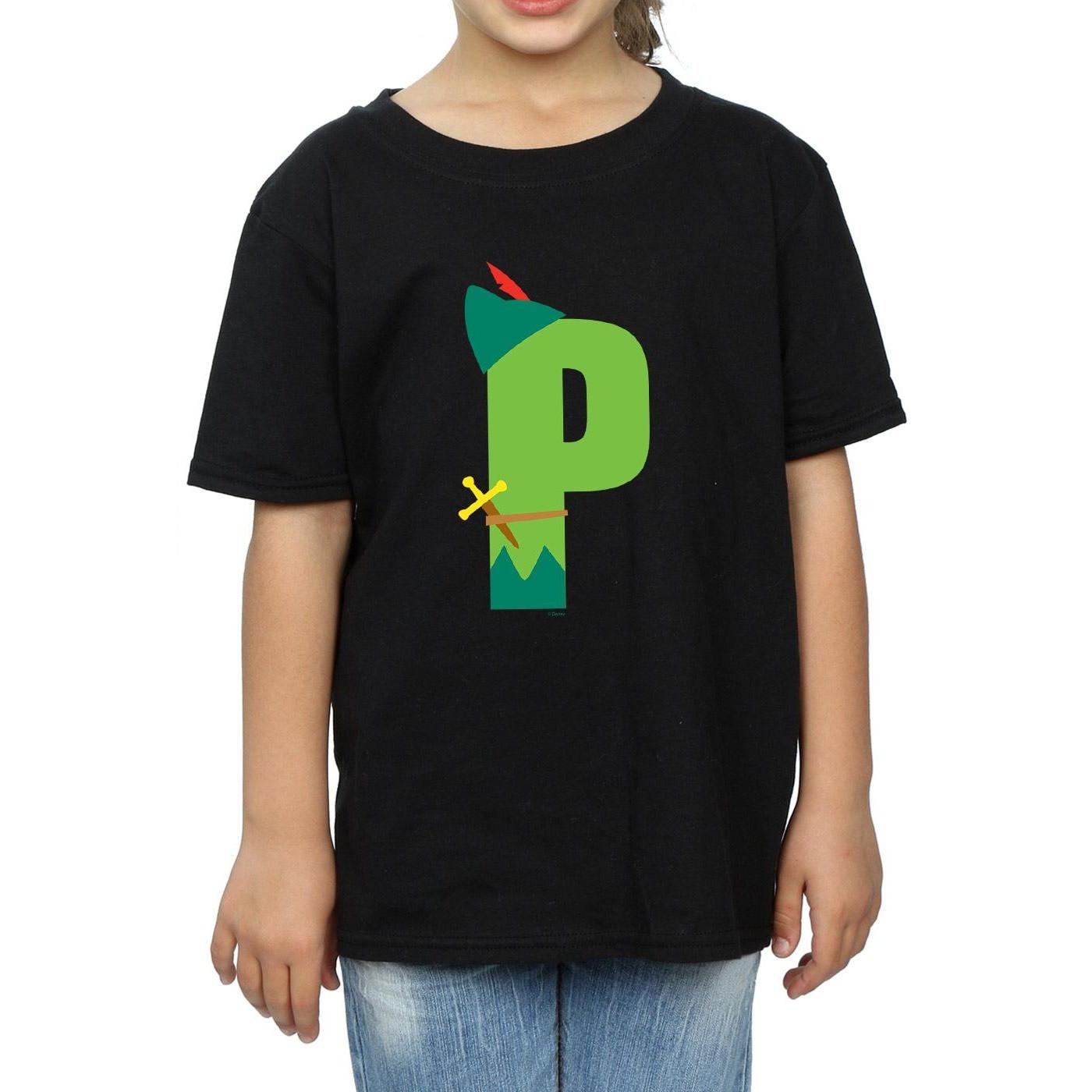 Disney  Alphabet P Is For Peter Pan TShirt 