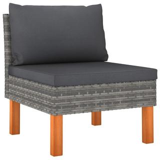 VidaXL Garten-sofa-set poly-rattan  