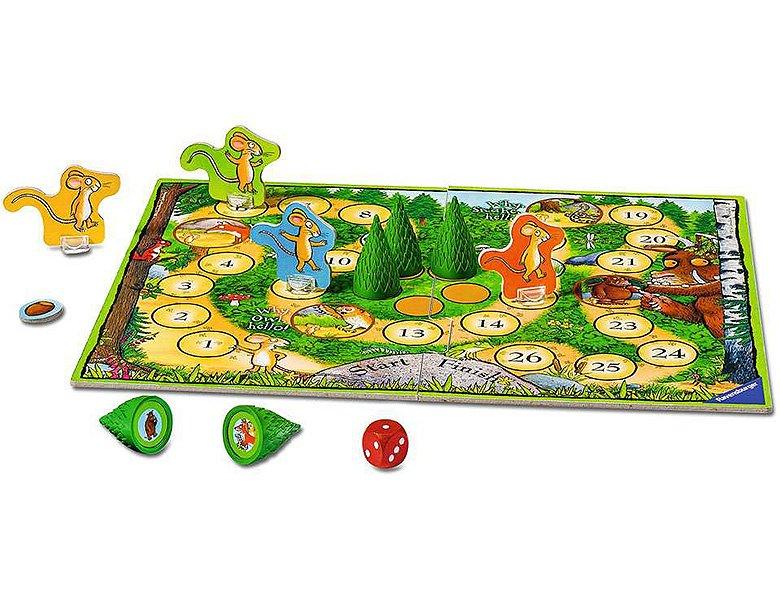 Ravensburger  Ravensburger Kinderspiele - 20833 - Wo ist der Grüffelo? - Brettspiel für 2-4 Grüffelo-Fans ab 4 Jahren 