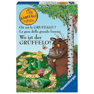 Ravensburger  Ravensburger Kinderspiele - 20833 - Wo ist der Grüffelo? - Brettspiel für 2-4 Grüffelo-Fans ab 4 Jahren 