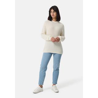 CASH-MERE.CH  Grobgestrickter Wolle Kaschmir Rundhals Pullover 