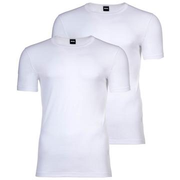 Unterhemd  2er Pack Figurbetont-TShirtRN 2P Modern