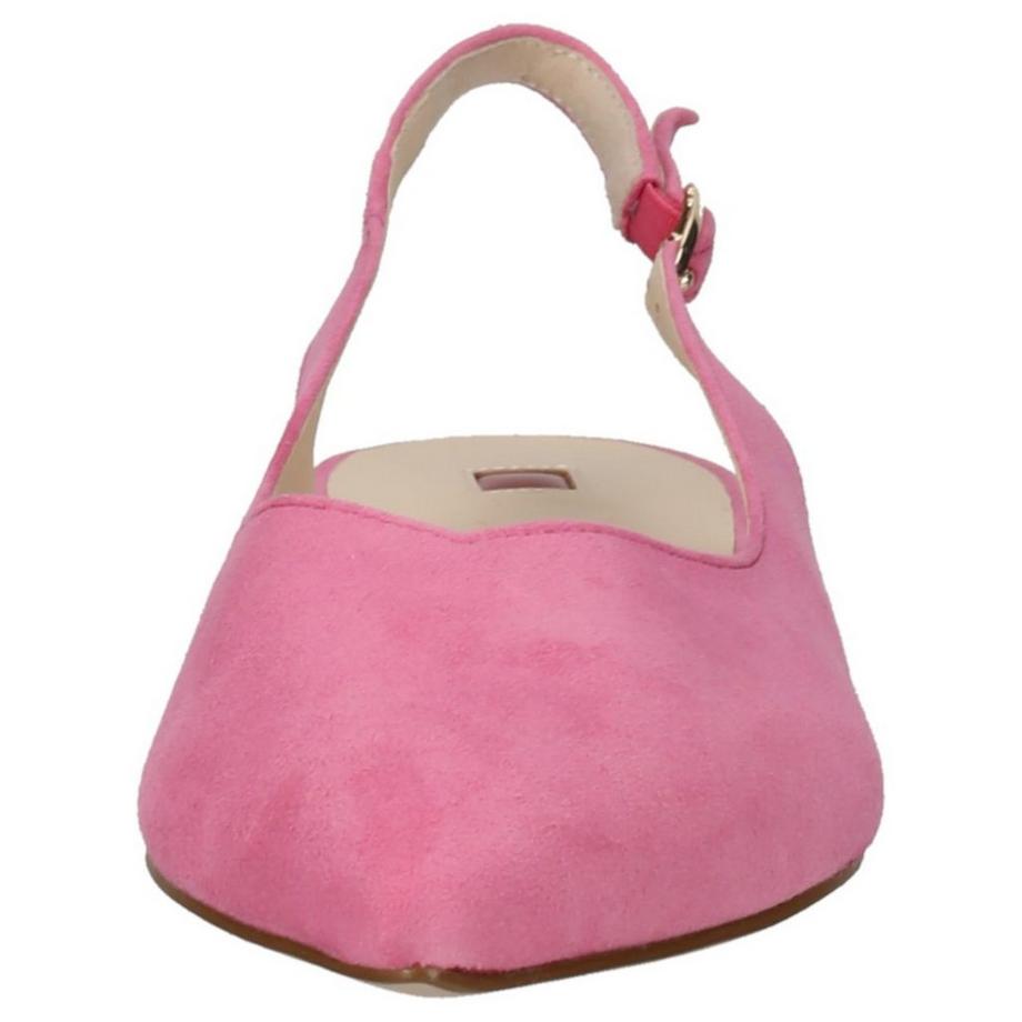 Högl Slingback Ballerinas Spitze Zehenkappe  