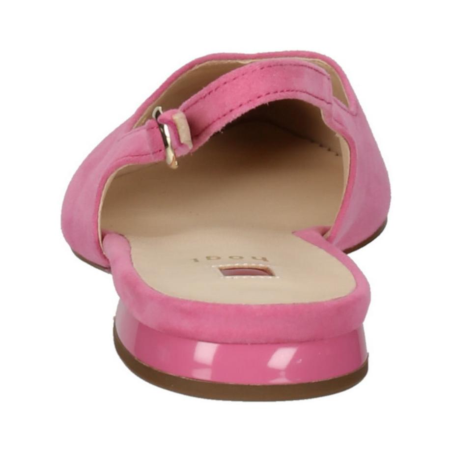 Högl Slingback Ballerinas Spitze Zehenkappe  