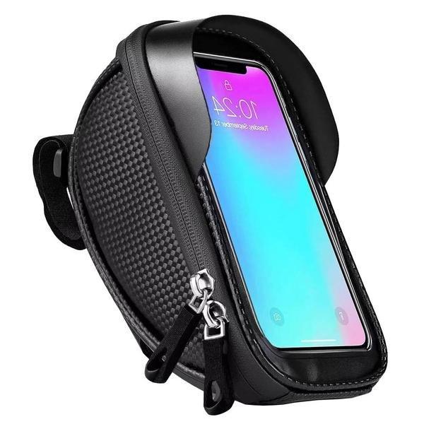 Borsa Bici - Impermeabile Con Supporto Telefono Scorrevole 360° Borsa Manubrio Bici VOANZO - Foto 8