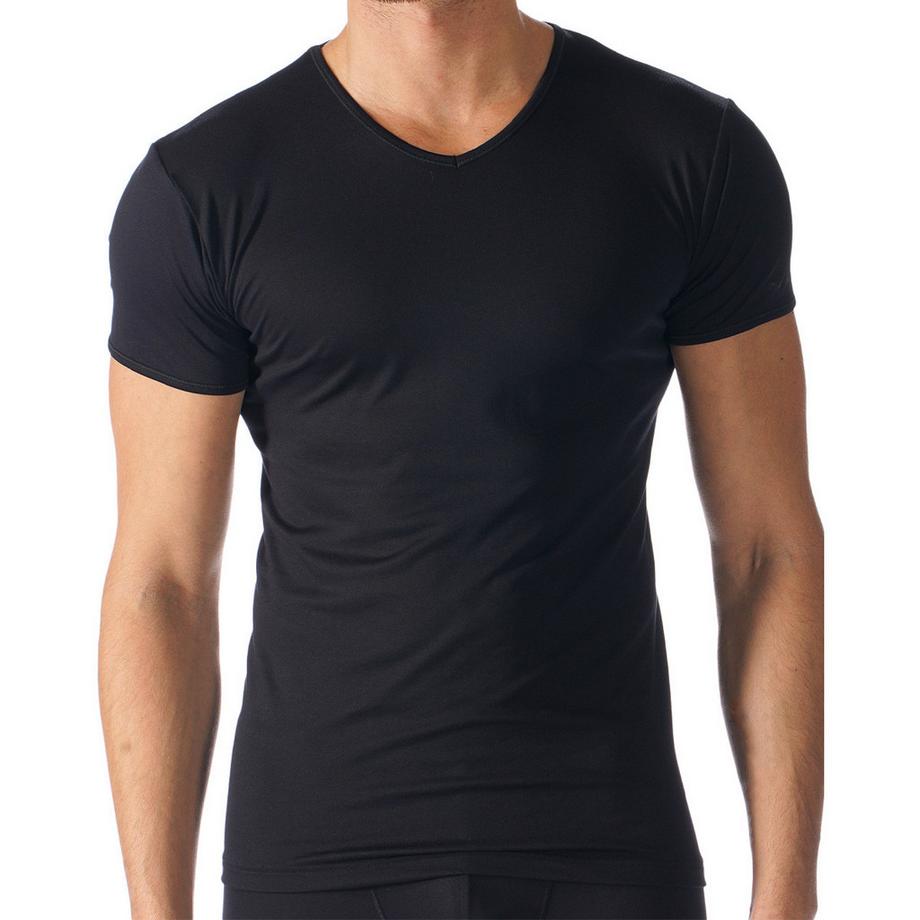 mey Software Maillot de Corps Manches Courtes Col V Lot de 2  