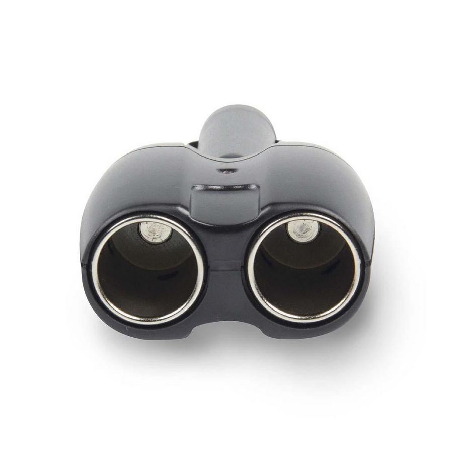 Adaptateur universel DC | Adaptateur voiture | 120 W | Tension d'entrée : 12 V DC | 12 V DC | Courant de sortie maximal par port : 10 A | Noir