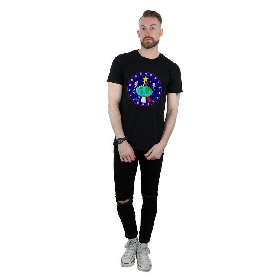 Nasa T-Shirt Stampata Maniche Corte  