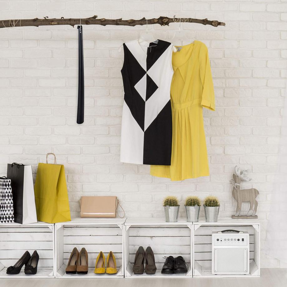 Northix Long Chausse-pieds en Métal Lot de 2  