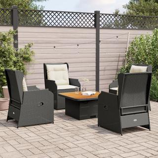 VidaXL set salotto da giardino Polirattan  