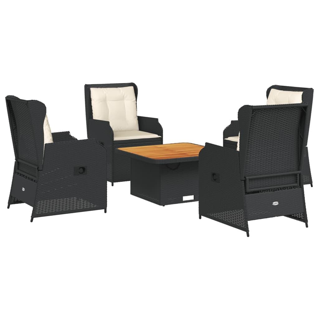 VidaXL set salotto da giardino Polirattan  