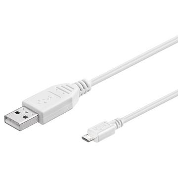 Goobay USB 2.0 Kabel, Micro-USB auf USB-A, 1,8m,
