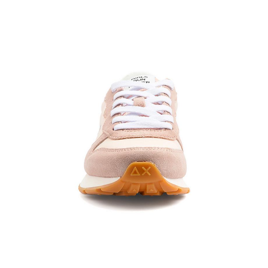 SUN 68 Ally Gold Silver Low-Top Sneakers  