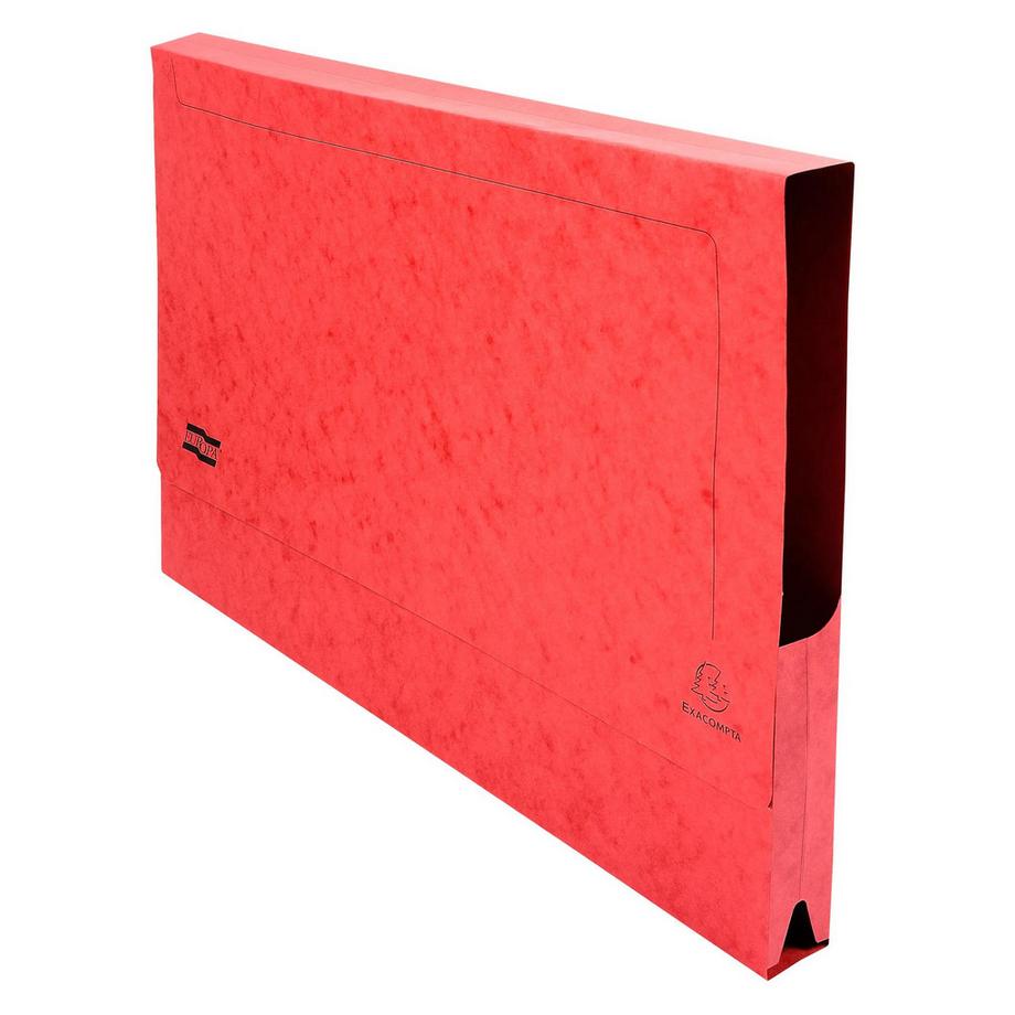 Exacompta Cartella con tasca in cartoncino lustré 225 g/mq - A3 - x 25  