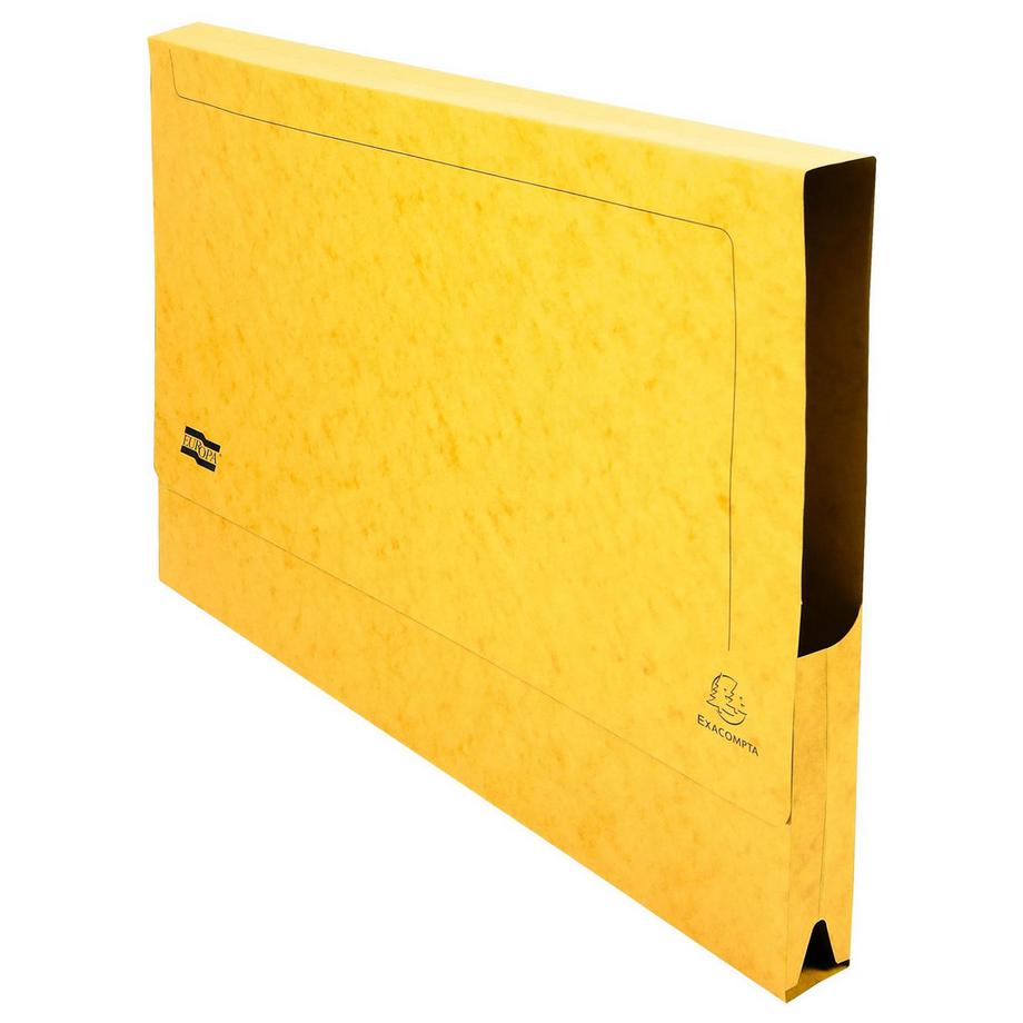 Exacompta Cartella con tasca in cartoncino lustré 225 g/mq - A3 - x 25  