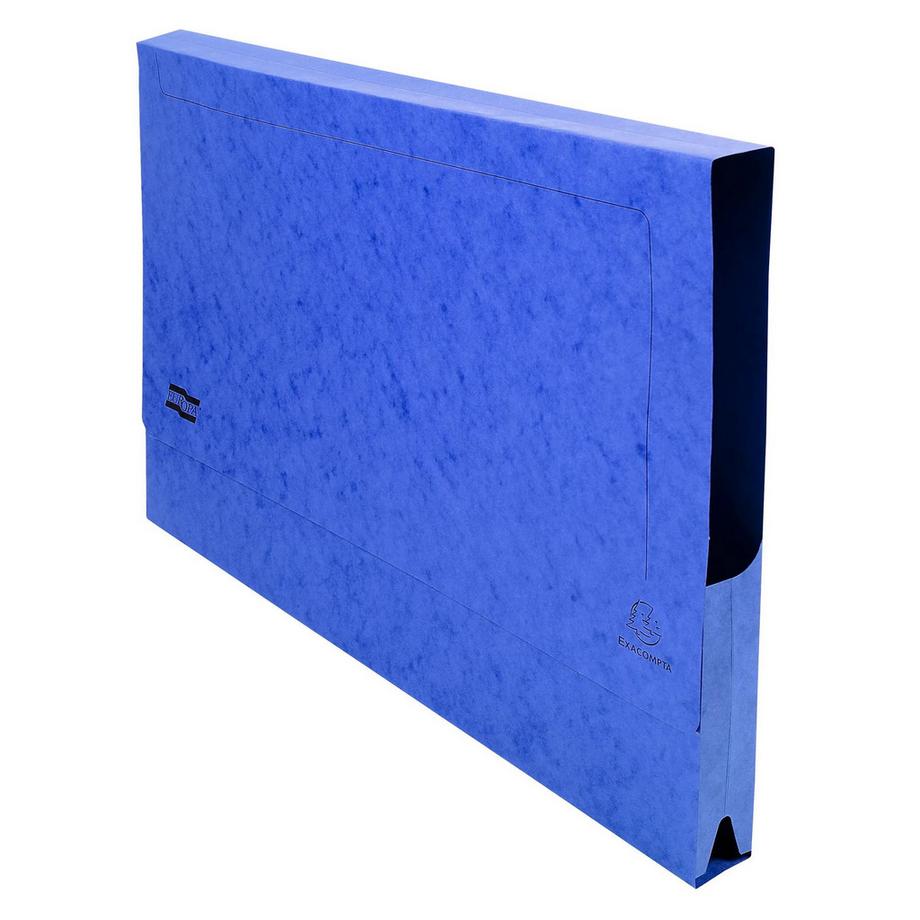 Exacompta Cartella con tasca in cartoncino lustré 225 g/mq - A3 - x 25  