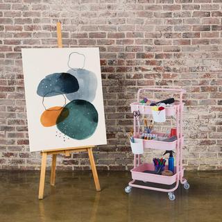 Northio Carrello con 3 ripiani  