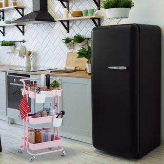 Northio Carrello con 3 ripiani  