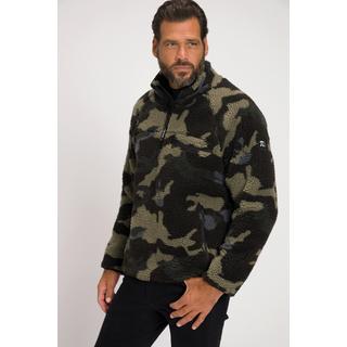 JP1880  Giacca antivento da sci in teddy per l'outdoor con fantasia camouflage 