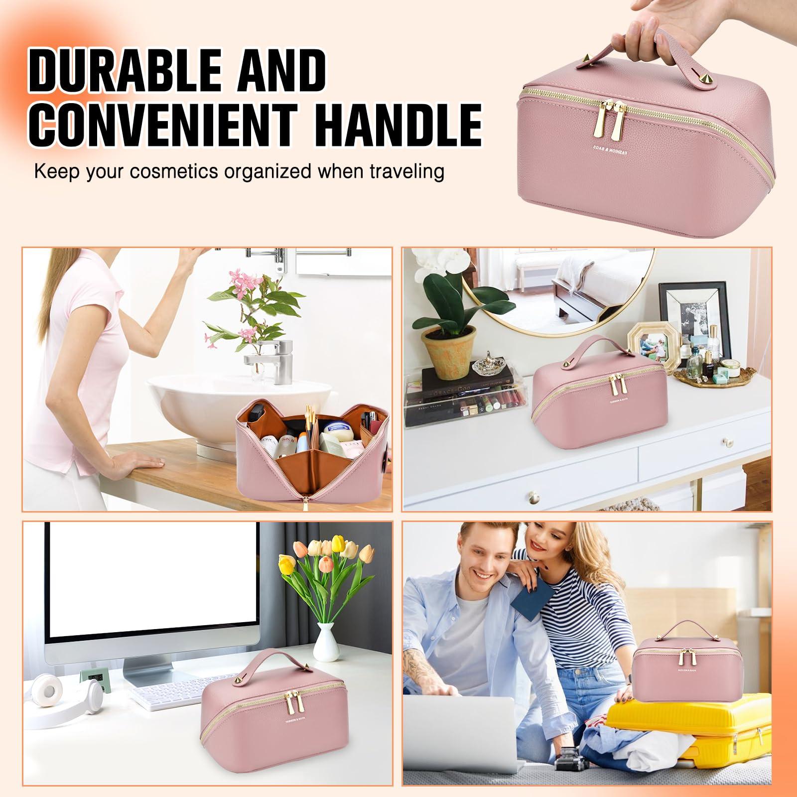 Only-bags.store Kosmetiktasche Portable Travel Make-up Tasche mit großer Kapazität wasserdicht zu organisieren Kosmetiktasche Portable Travel Make-up Tasche mit großer Kapazität wasserdicht zu organisieren 