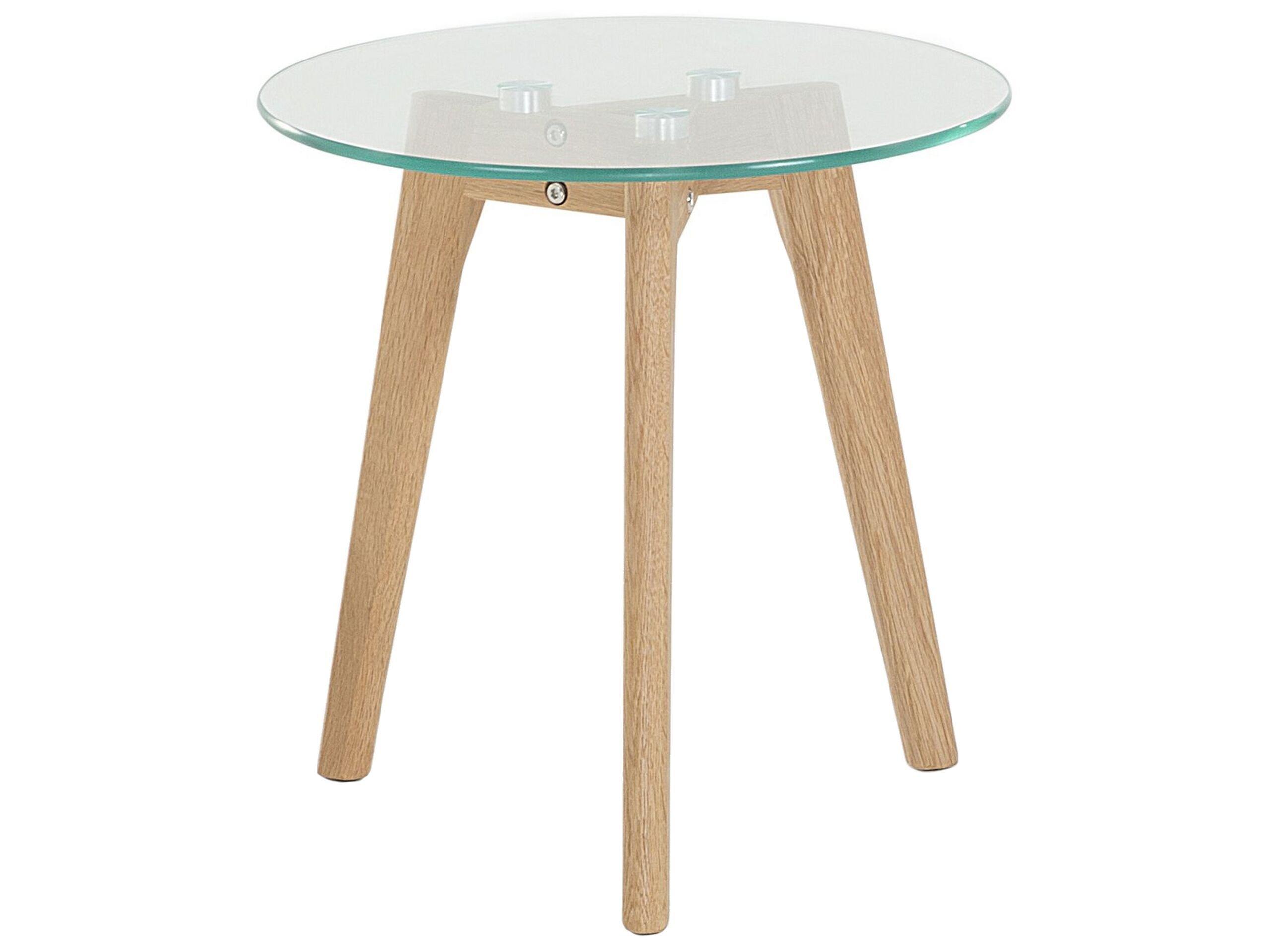 Beliani Ensemble de tables en Verre Moderne MISSOURI  