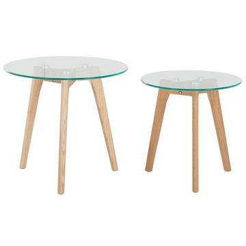 Ensemble de tables en Verre Moderne MISSOURI