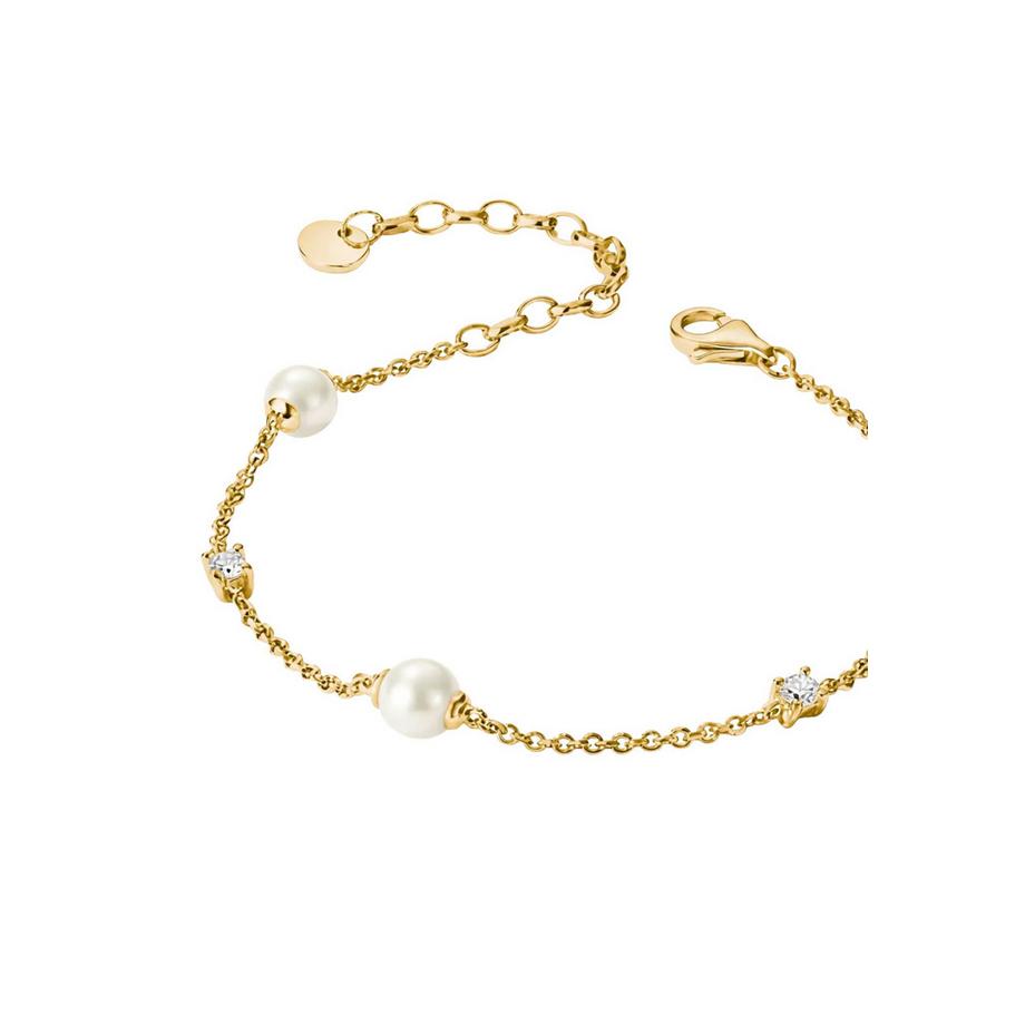 Thomas Sabo  Bracelet Plaqué  avec Perles & Zircons 