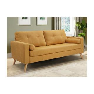 Vente-unique 3SitzerSofa Stoff mit WolleOptik TATUM  