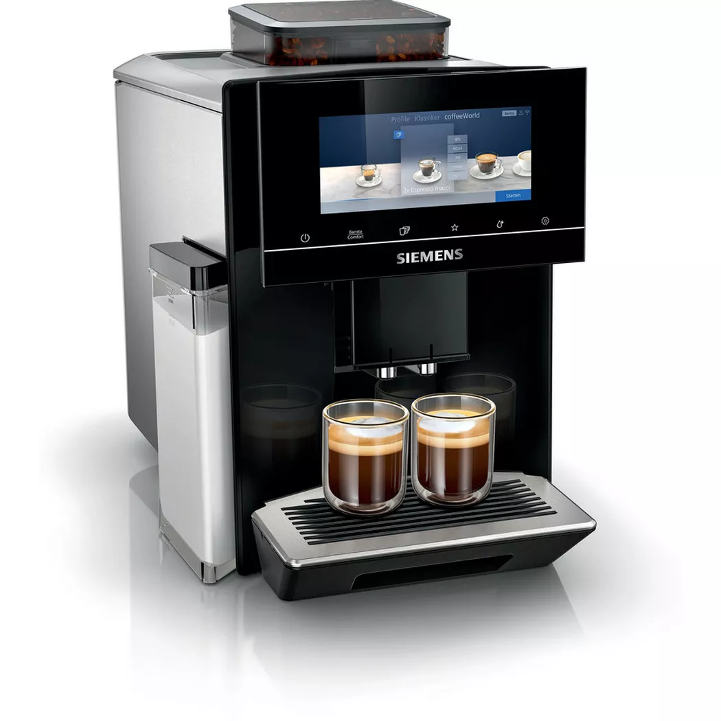 Siemens – EQ.900 TQ903D09 Kaffeemaschine Vollautomatisch Espressomaschine 2,3 l, Schwarz